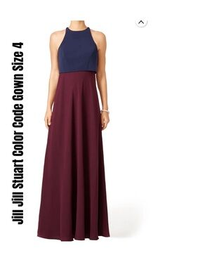 Jill Jill Stuart Color Code Gown Size 4